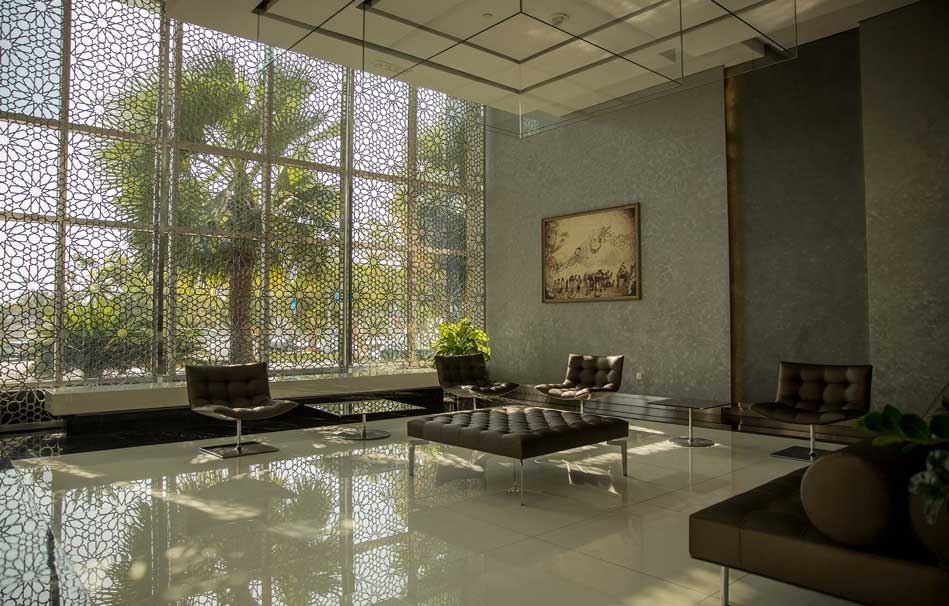 Gate Towers Project Gallery Waiting Area